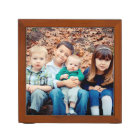 Family Photo Desk Organizer