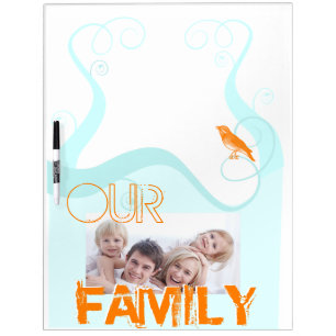 Family Photo Dry Erase To Do List Board