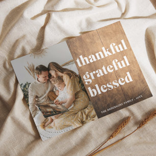 Family Photo Friends Family Turkey Pie Postca Postcard