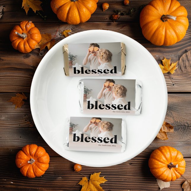 Family Photo | Happy Thanksgiving Blessed Hershey's Miniatures (Creator Uploaded)