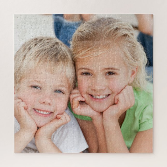 Family Photo Keepsake Custom Jigsaw Puzzle (Vertical)