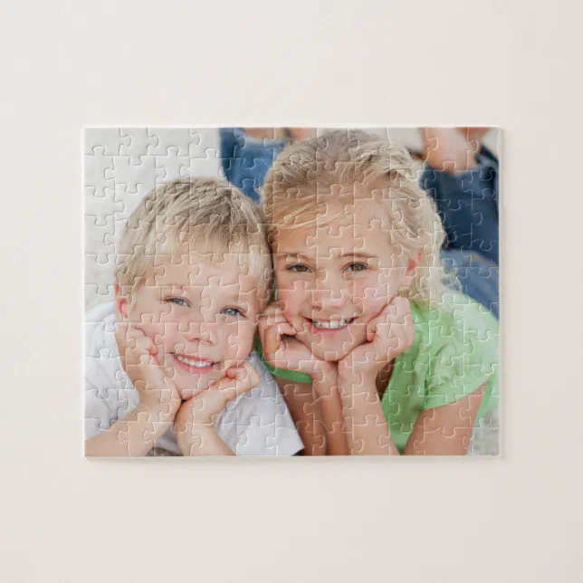 Family Photo Keepsake Custom Jigsaw Puzzle | Zazzle