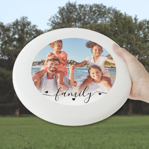 Family Photo Keepsake Wham-O Frisbee