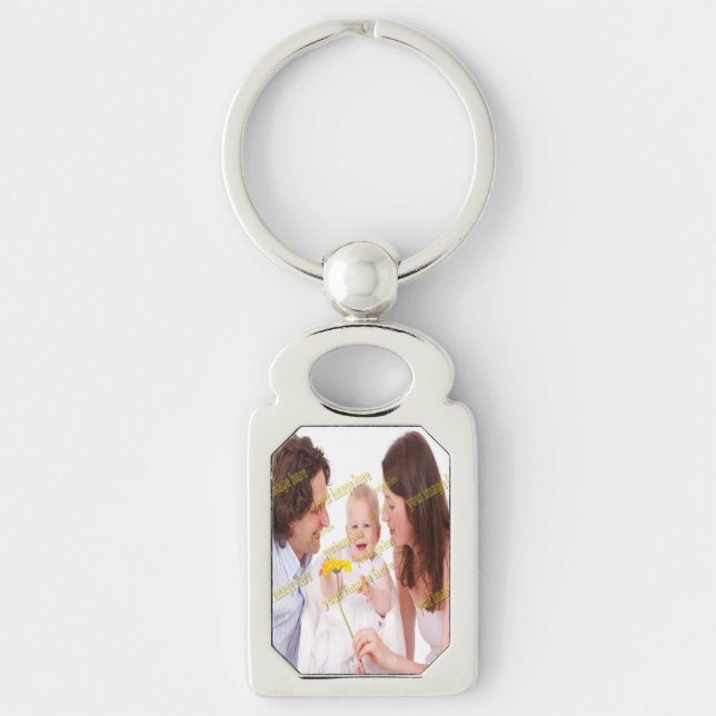 FAMILY Photo ✨ Lovely Custom  Keychain (Front)
