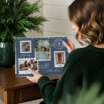 Family Photo Memories Fun Delivery Postage Stamps Calendar<br><div class="desc">Fun and memorable family photo memory postage stamps calendar. Design features our fun postage stamps photo collage design. Cover collage with 4 photos to display your special photos of your family and memories. Postage stamp elements with family signaure and monogram. Each month of the calendar features a single photo with...</div>