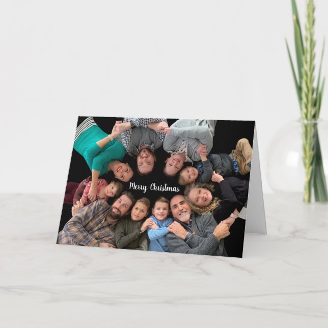 Family Photo Merry Christmas Holiday (Front)