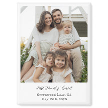 Family Photo Milestone Important Moments Keepsake