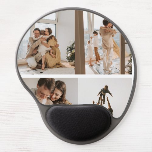 Family photo monograph  gel mouse pad