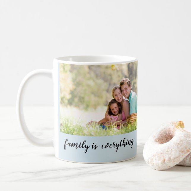 Family Photo Mug Design (With Donut)