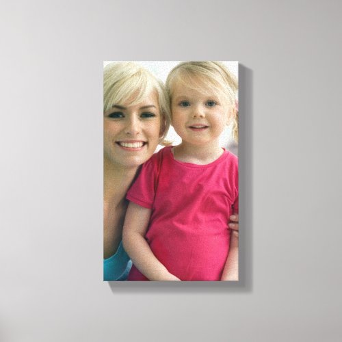 Family Photo on Canvas Wall Art