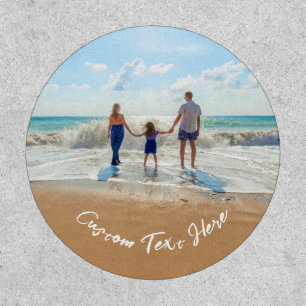 Family Photo Patch Custom Text