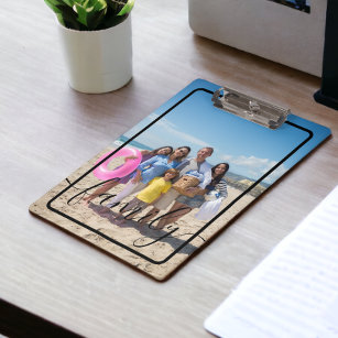 Family Photo Personalized Custom Clipboard