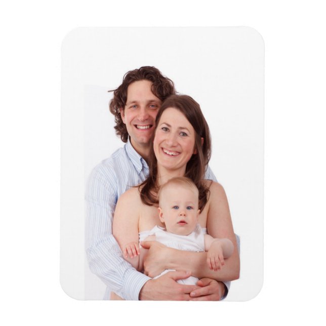  Family Photo Personalized Magnet (Vertical)