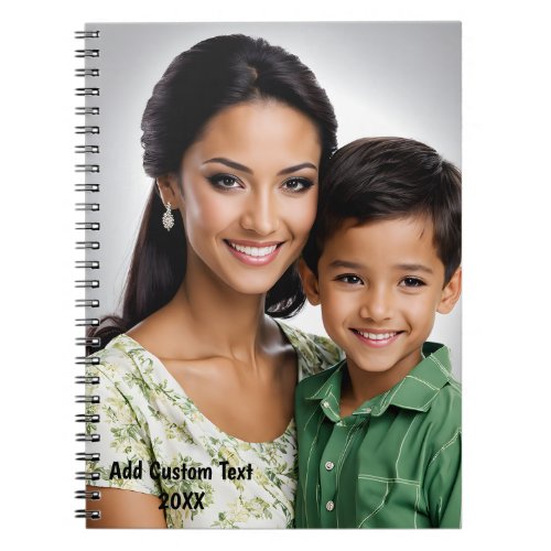 Family photo personlized  notebook