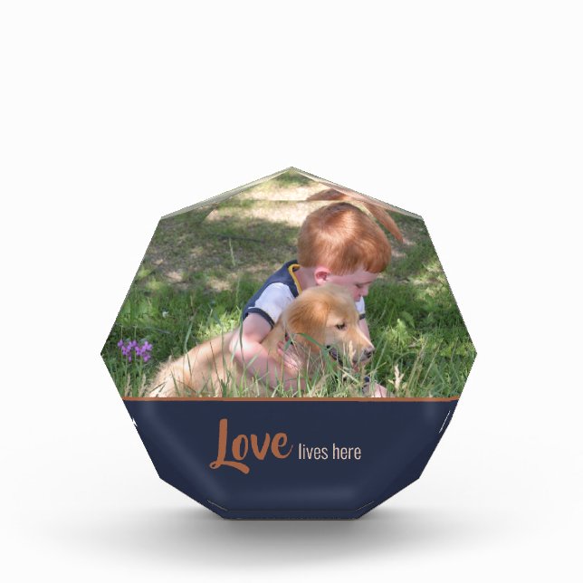 Family Photo Pet Photo Love Quote (Front)