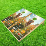 Family photo pet quote making memories cornhole set<br><div class="desc">Turn backyard fun into a cherished memory with this personalized family cornhole board! Featuring your favorite photo—whether it's the whole family, the kids, beloved pets, or your best friends—this board adds a heartfelt touch to every toss. Perfect for summer BBQs, birthday parties, reunions, or just a sunny afternoon in the...</div>