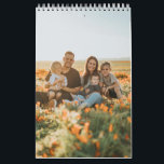 Family Photo Pictures 2025 Calendar 12 Month<br><div class="desc">A modern family photo 2025 calendar. An ideal family photo calendar for the holiday season and new year's. Send this custom 2025 calendar to your friends and family this holiday season. A 12 monthly calendar.</div>