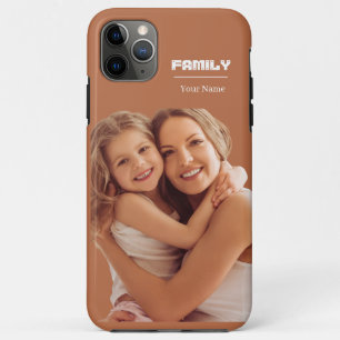 Family Photo Pink 1 Picture iPhone 11 Pro Max Case