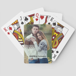 Family Photo Poker Cards