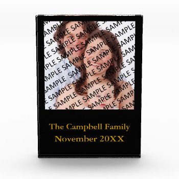Family Photo Portrait Gift Template by giftsbygenius at Zazzle