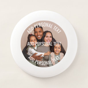 Family Photo Reunion Vacation Custom Wham-O Frisbee