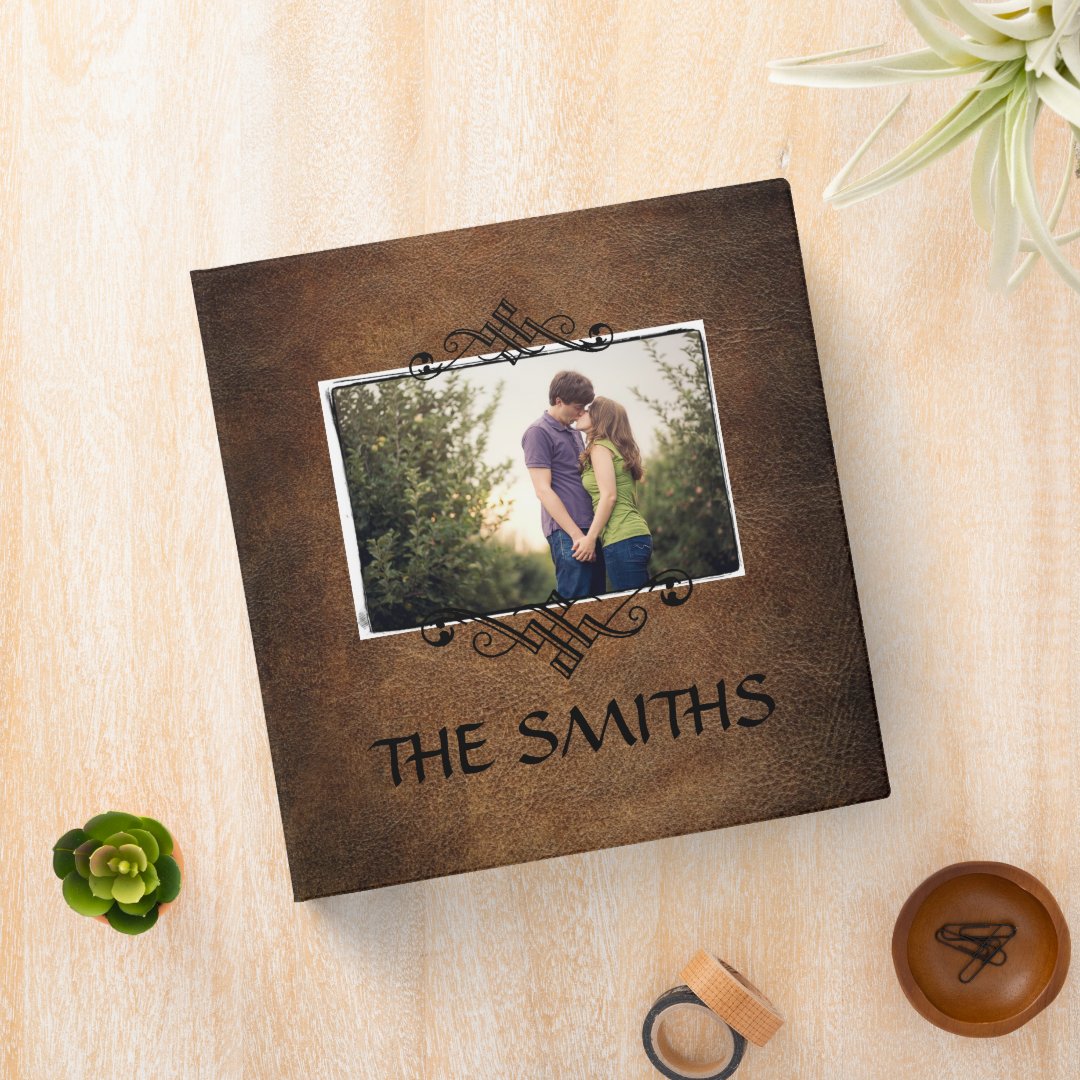 Family Photo Scrapbook Album Binder Zazzle