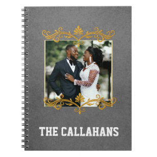Family Photo Scrapbook Album•Celestia blue Notebook