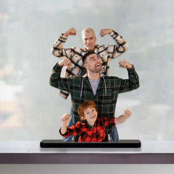Family Photo Sculpture Cutout by goldenbloomhome at Zazzle