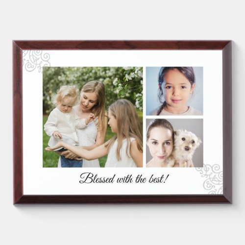 Family Photo Template Picture Frame | DP7 Award Plaque