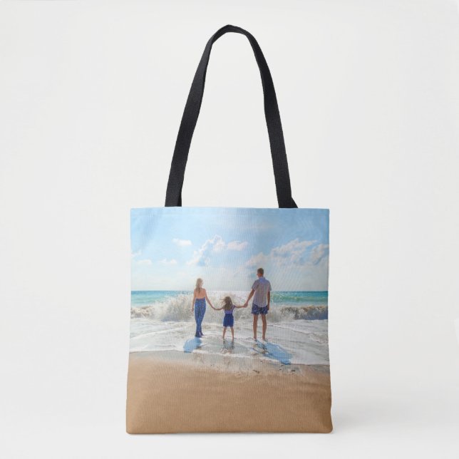 Family Photo Tote Bag (Front)