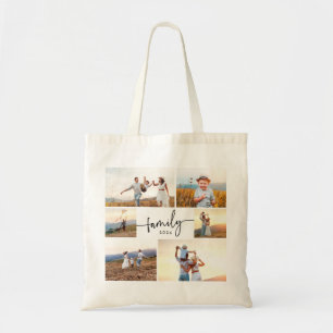 Family Photo Tote Bag