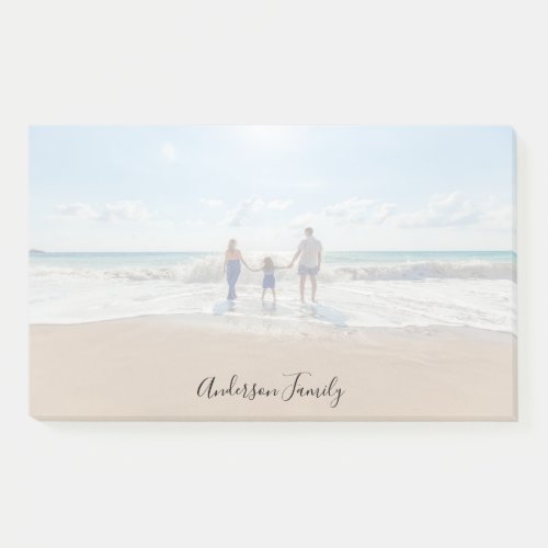Family photo  travel  summer beach post_it notes