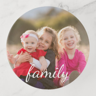 Family Photo Trinket Tray