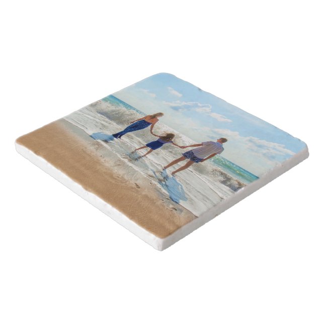 Family Photo Trivet Personalized (Corner)