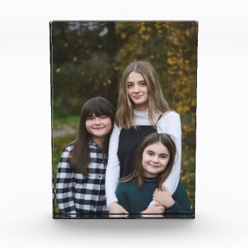 Family Photograph Photo Block by Stacy_Cooke_Art at Zazzle