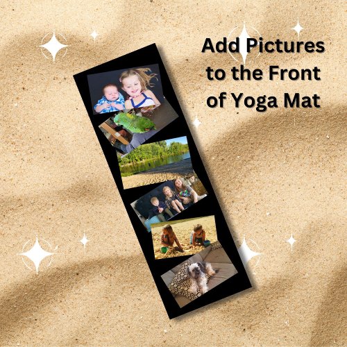Family Photos and Vacation Pictures Sentimental Yoga Mat