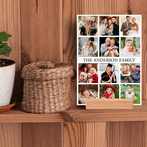 Family Photos Collage Photo Holder