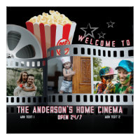 Family Photos Movie Night Home Cinema Theater 24/7
