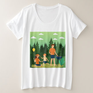 FAMILY PICNIC PLUS SIZE T-Shirt