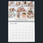 Family Pictures Photo Collage Calendar<br><div class="desc">Personalized Family Photo Collage Calendar. Celebrate the moments that matter most with this personalized family photo calendar, featuring a clean and modern collage layout that keeps your memories front and center. A soft white gradient spans the bottom of the cover and each monthly page, creating a polished and timeless look....</div>
