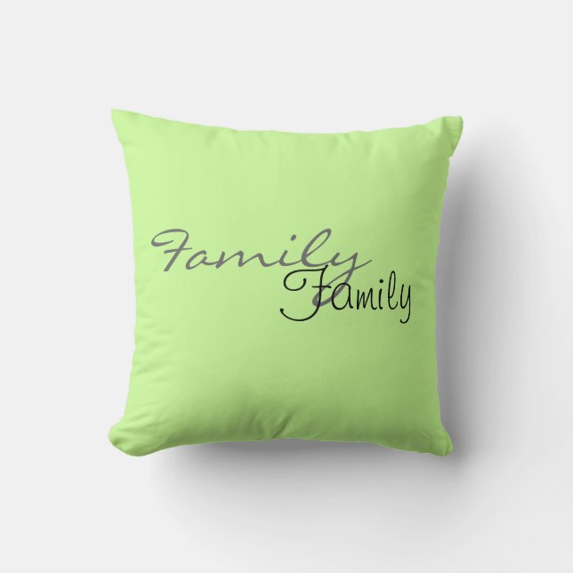 Family Pillow (Front)