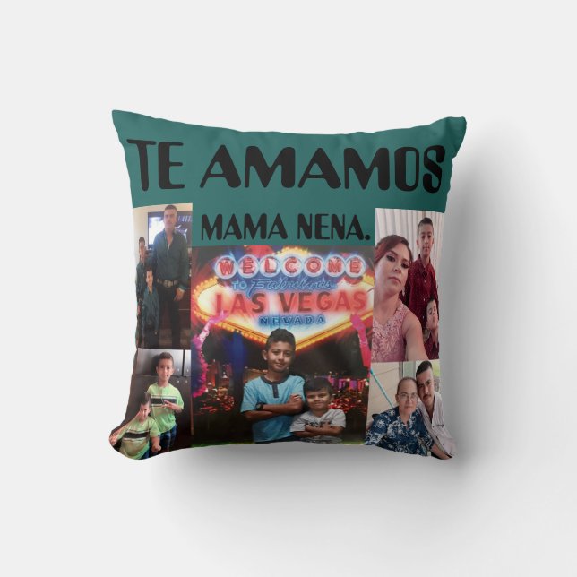 FAMILY PILOW THROW PILLOW (Front)