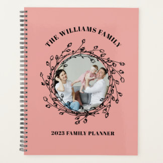 Family Planner Calendar Custom Photo