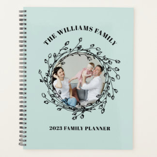 Family Planner Calendar Custom Photo