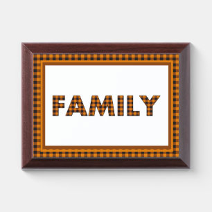 Family Plaque