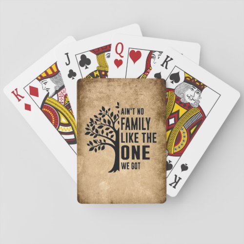 Family Poker Cards