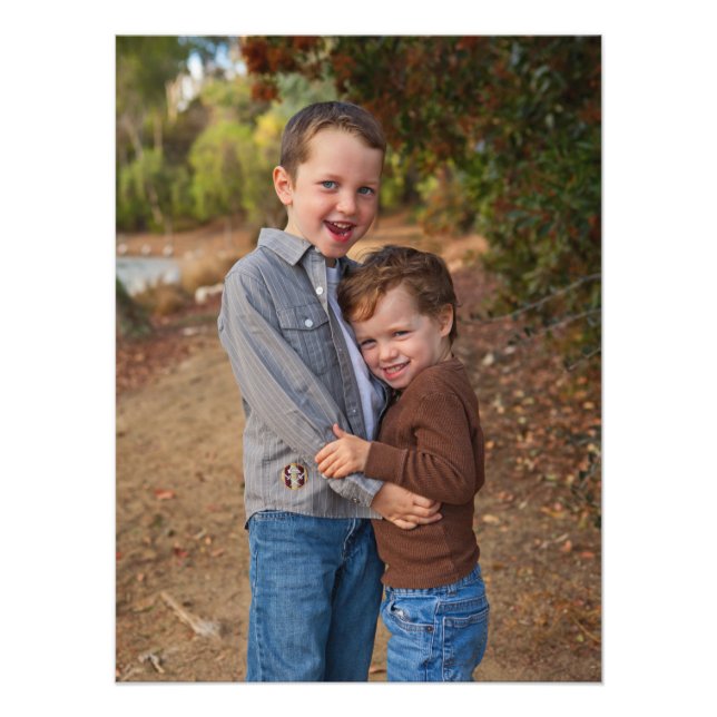 Family Portrait 18x24 Portrait Orientation Photo Print (Front)