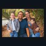 Family Portrait 5x7 Landscape Photo<br><div class="desc">Customize with your family photo. Add a title if you like.
Photo by Crystal of Avery James Photography</div>