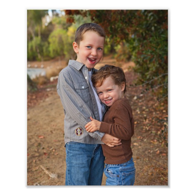 Family Portrait 8x10 Portrait Orientation Photo (Front)