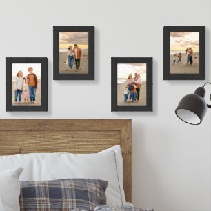 Family Portrait Black Framed Wall Art Sets